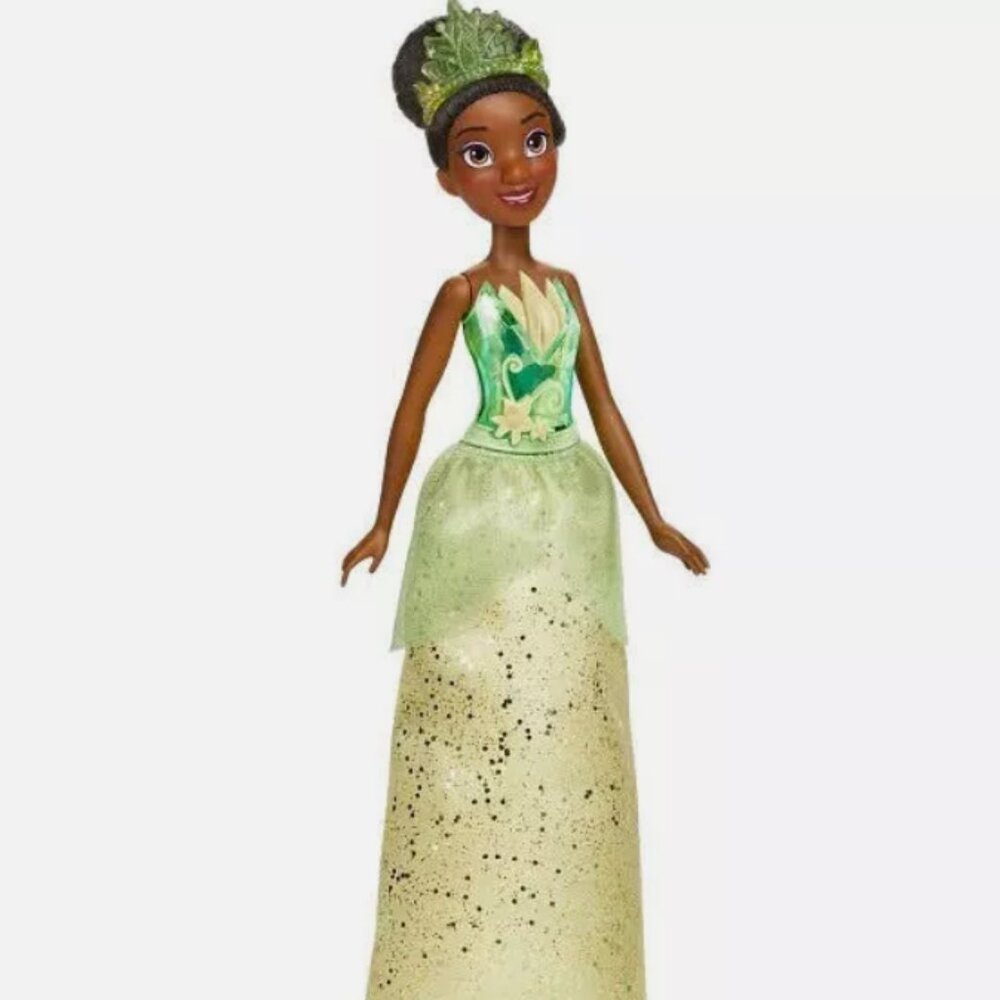 Disney Princess Tiana Doll Royal Shimmer with Sparkly Skirt, Tiara, Shoes